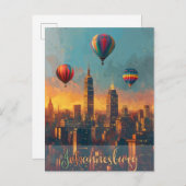 ヨハネスバーグヴィンテージ ポストカード (正面/裏面)