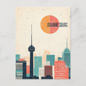 ヨハネスバーグ南アフリカ旅行 ポストカード (正面)