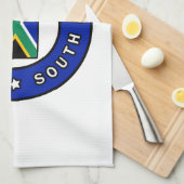 ヨハネスバーグ南アフリカ キッチンタオル (四つ折り)