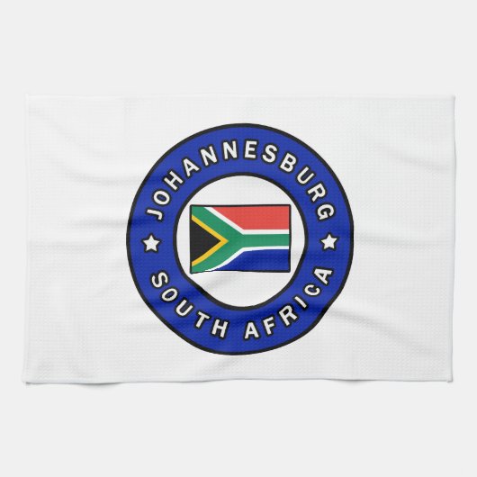 ヨハネスバーグ南アフリカ キッチンタオル (横)