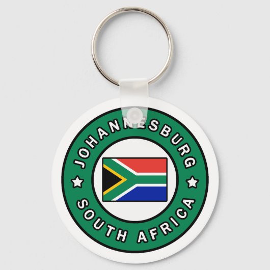 ヨハネスバーグ南アフリカ キーホルダー (正面)