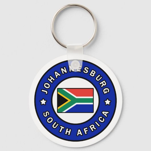 ヨハネスバーグ南アフリカ キーホルダー (正面)