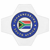 ヨハネスバーグ南アフリカ サッカーボール (フラット)