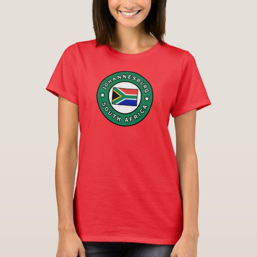 ヨハネスバーグ南アフリカ Tシャツ (正面)