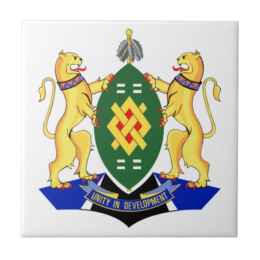 ヨハネスバーグ国旗 タイル (正面)