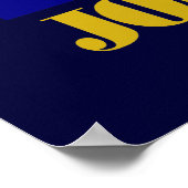 ヨハネスバーグ国旗 ポスター (角)