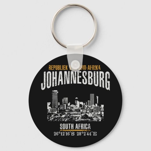 ヨハネスバーグ キーホルダー (正面)