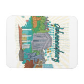 ヨハネスバーグ マグネット (横)