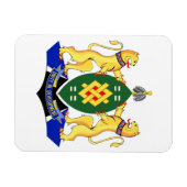 ヨハネスブルグの紋章 マグネット (横)