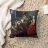 ヨハネスベルメーアザワイングラス クッション (ブランケット)