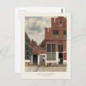 ヨハネスヴェルミーザリトル通り建築 ポストカード (正面/裏面)