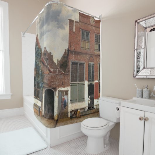 ヨハネスヴェルミーリトル通り シャワーカーテン (インサイチュ)