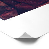 ヨハネス絵画・フェルメールの寓話 ポスター (角)