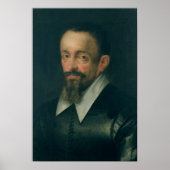 ヨハネス・ケプラー、天文学者、c.1612 ポスター (正面)