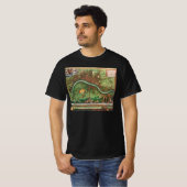 ヨハネス・ド・ラムによる古いロンドンの地図、1689年 Tシャツ (正面フル)
