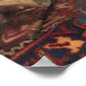 ヨハネス・フェルメールによって眠っている女の子 – ポスター (角)