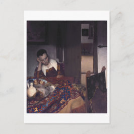 ヨハネス・フェルメールによって眠っている少女 ポストカード