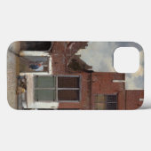 ヨハネス・フェルメールによるデルフトの家々 Case-Mate iPhoneケース (裏面 (横))