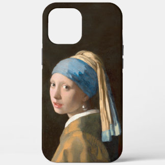 ヨハネス・フェルメールによる真珠のイヤリングを持つ少女 iPhone 12 PRO MAX ケース