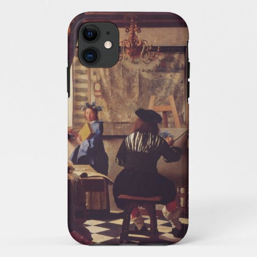 ヨハネス・フェルメールによる絵画の芸術 Case-Mate iPhoneケース (裏面)