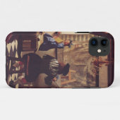 ヨハネス・フェルメールによる絵画の芸術 Case-Mate iPhoneケース (裏面(横))