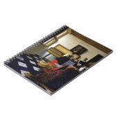 ヨハネス・フェルメールによる音楽レッスン ノートブック (左側)