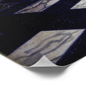 ヨハネス・フェルメールによる音楽レッスン ポスター (角)