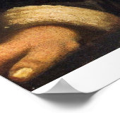 ヨハネス・フェルメールのフルートを持つ少女 ポスター (角)