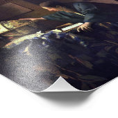 ヨハネス・フェルメールの天文学者 フォトプリント            (角)