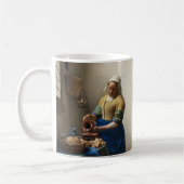 ヨハネス・フェルメールの搾乳娘 コーヒーマグカップ (左)