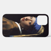ヨハネス・フェルメールの真珠のイヤリングを持つ少女 Case-Mate iPhoneケース (裏面 (横))