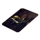 ヨハネス・フェルメール天文学者 マグネット (左側)