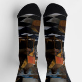 ヨハネス・フェルメール – コンサート ソックス (上部)