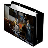 ヨハネス・フェルメール – コンサート ラージペーパーバッグ (正面アングル)