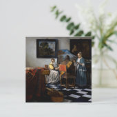 ヨハネス・フェルメール – コンサート 招待状 (スタンド正面)