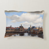 ヨハネス・フェルメール – デルフトの見解 アクセントクッション (裏面)