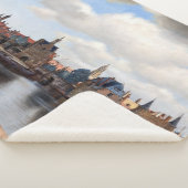 ヨハネス・フェルメール – デルフトの見解 シェルパブランケット (3/4)