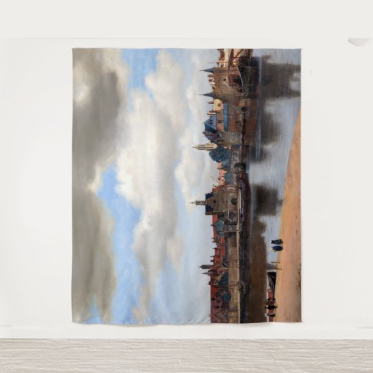 ヨハネス・フェルメール – デルフトの見解 タペストリー (正面)