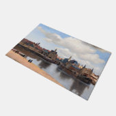 ヨハネス・フェルメール – デルフトの見解 ドアマット (アングル)