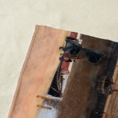 ヨハネス・フェルメール – デルフトの見解 ビーチタオル (インサイチュ)