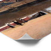 ヨハネス・フェルメール – デルフトの見解 ポスター (角)