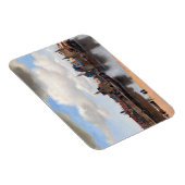 ヨハネス・フェルメール – デルフトの見解 マグネット (右側)