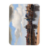 ヨハネス・フェルメール – デルフトの見解 マグネット (縦)