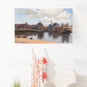 ヨハネス・フェルメール – デルフトの見解 横断幕 (インサイチュ)