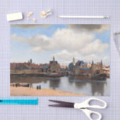 ヨハネス・フェルメール – デルフトの見解 薄葉紙 (クラフト)