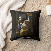 ヨハネス・フェルメール – ラブレター クッション (ブランケット)