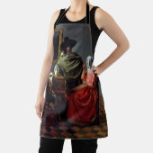 ヨハネス・フェルメール – ワインのグラス エプロン (インサイチュ)