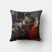 ヨハネス・フェルメール – ワインのグラス クッション (裏面)