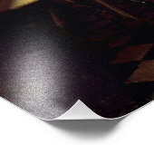 ヨハネス・フェルメール – ワインのグラス フォトプリント            (角)