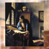 ヨハネス・フェルメール - 地理学者 ウィンドウサイン (シート2)